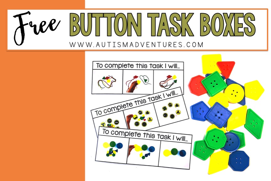 Simple Task Boxes for Special Education: Easy to Make and Use - Autism  Classroom Resources
