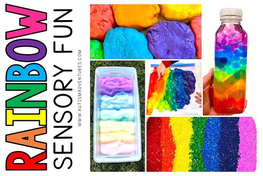 Rainbow Sensory Fun! - Autism Adventures