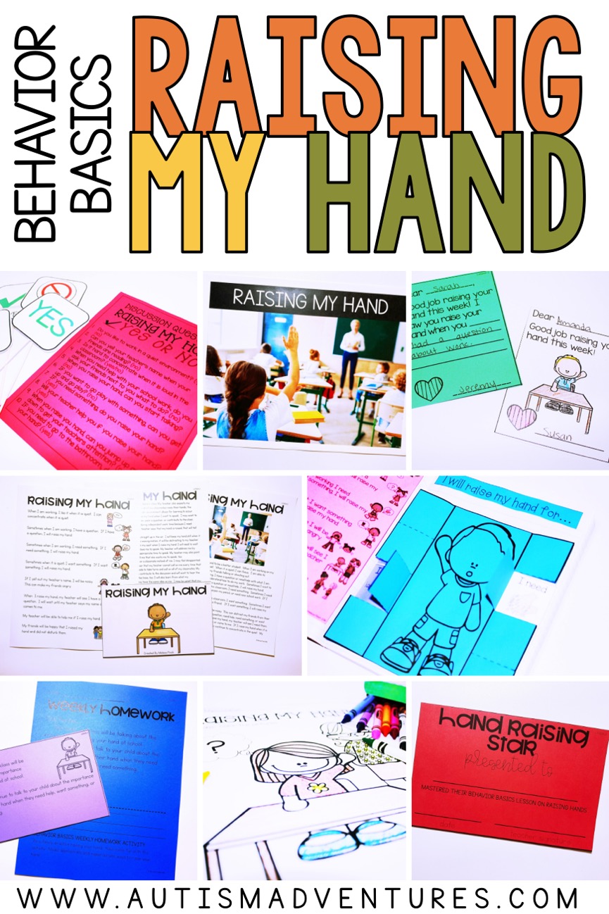 Raising My Hand: Behavior Basics » Autism Adventures