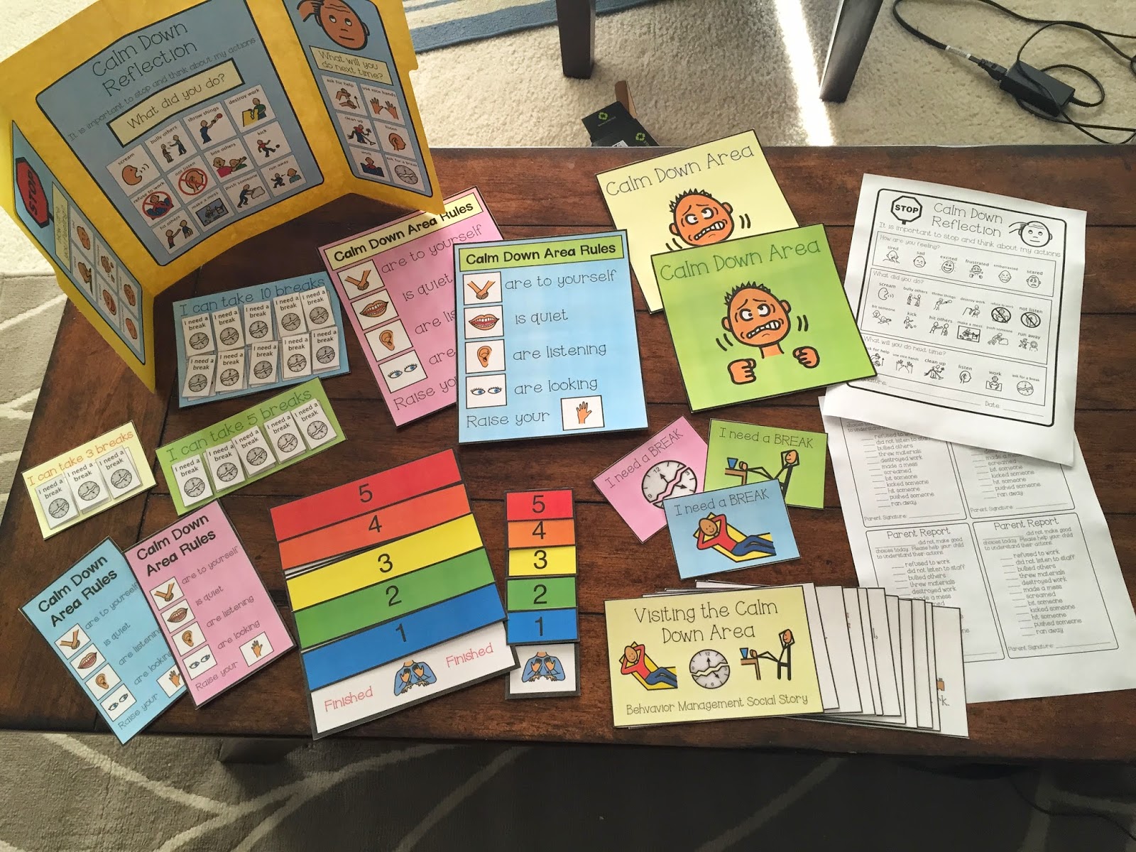 Calm Down Kits in the Classroom - Autism Adventures