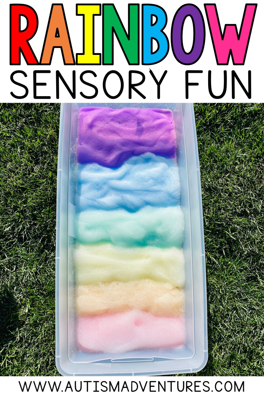 Rainbow Sensory Fun! » Autism Adventures