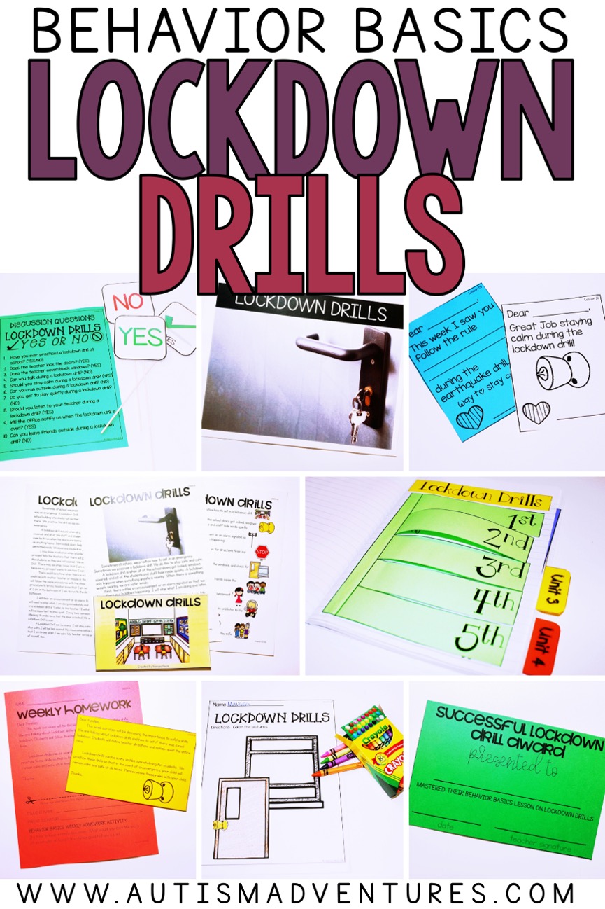 Lockdown Drills: Behavior Basics » Autism Adventures