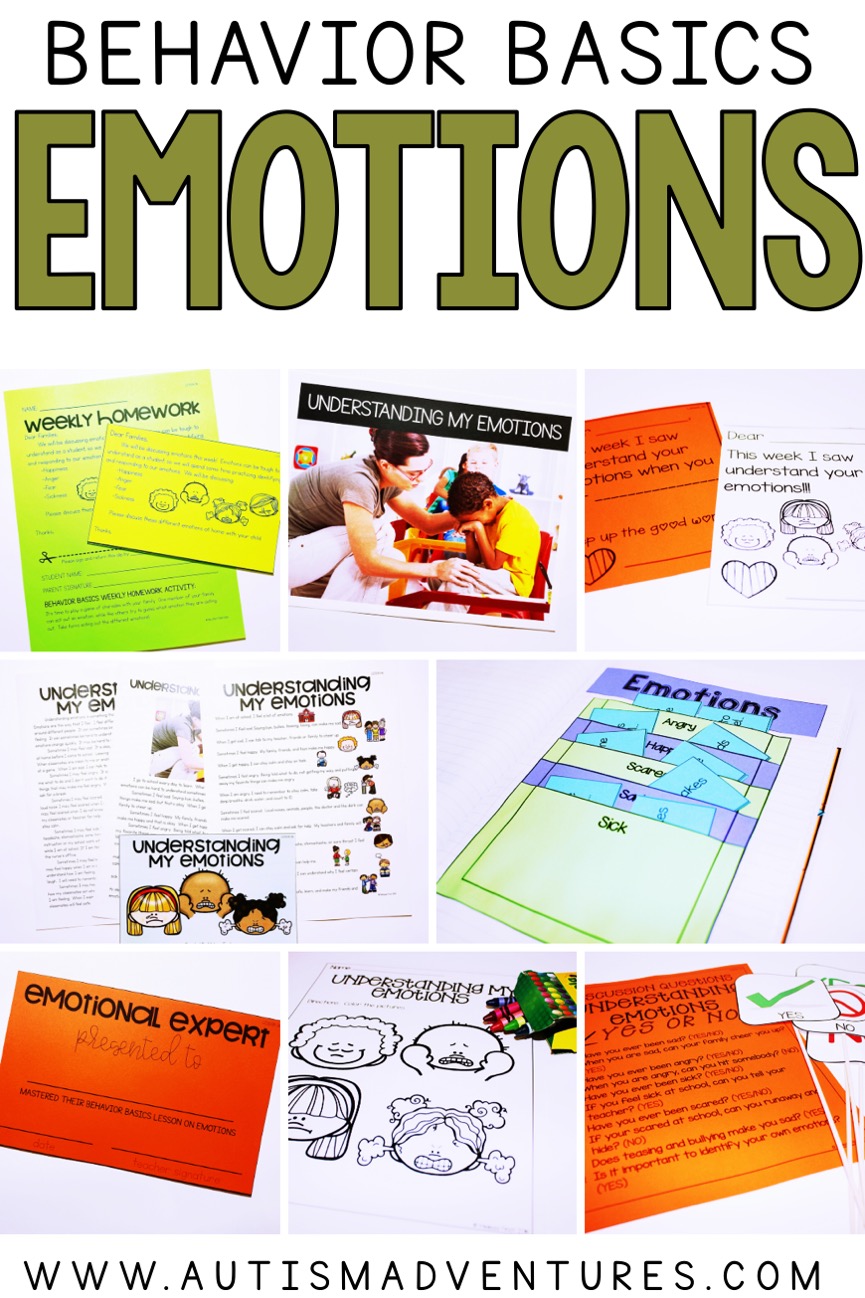 Understanding My Emotions: Behavior Basics » Autism Adventures