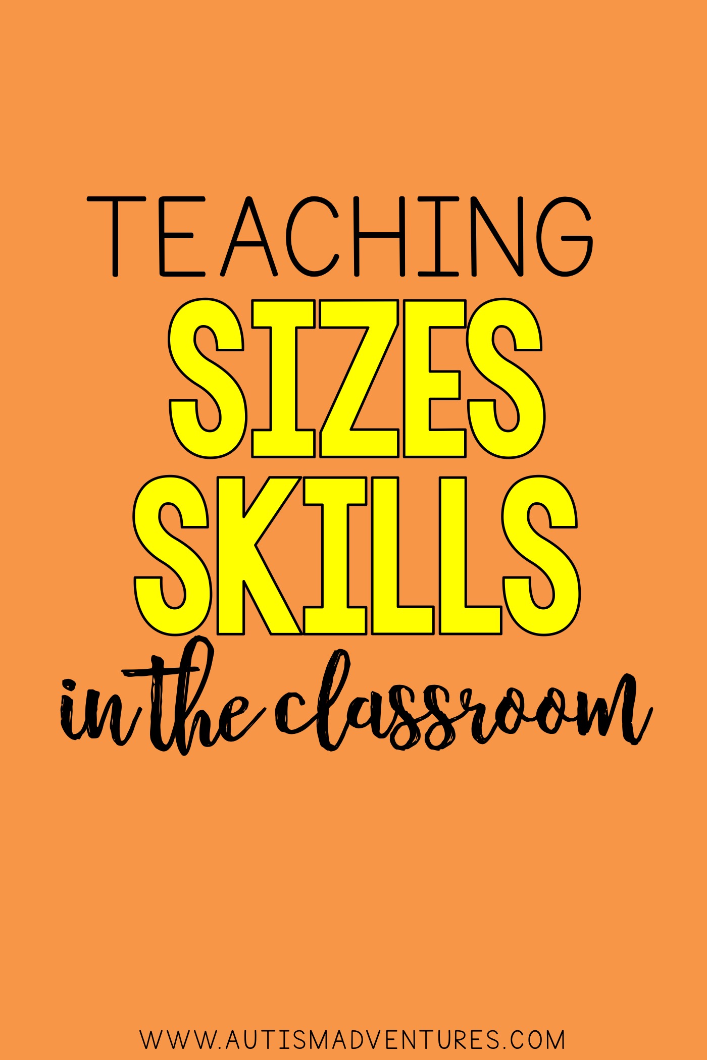 Teaching Size Skills in the Classroom » Autism Adventures