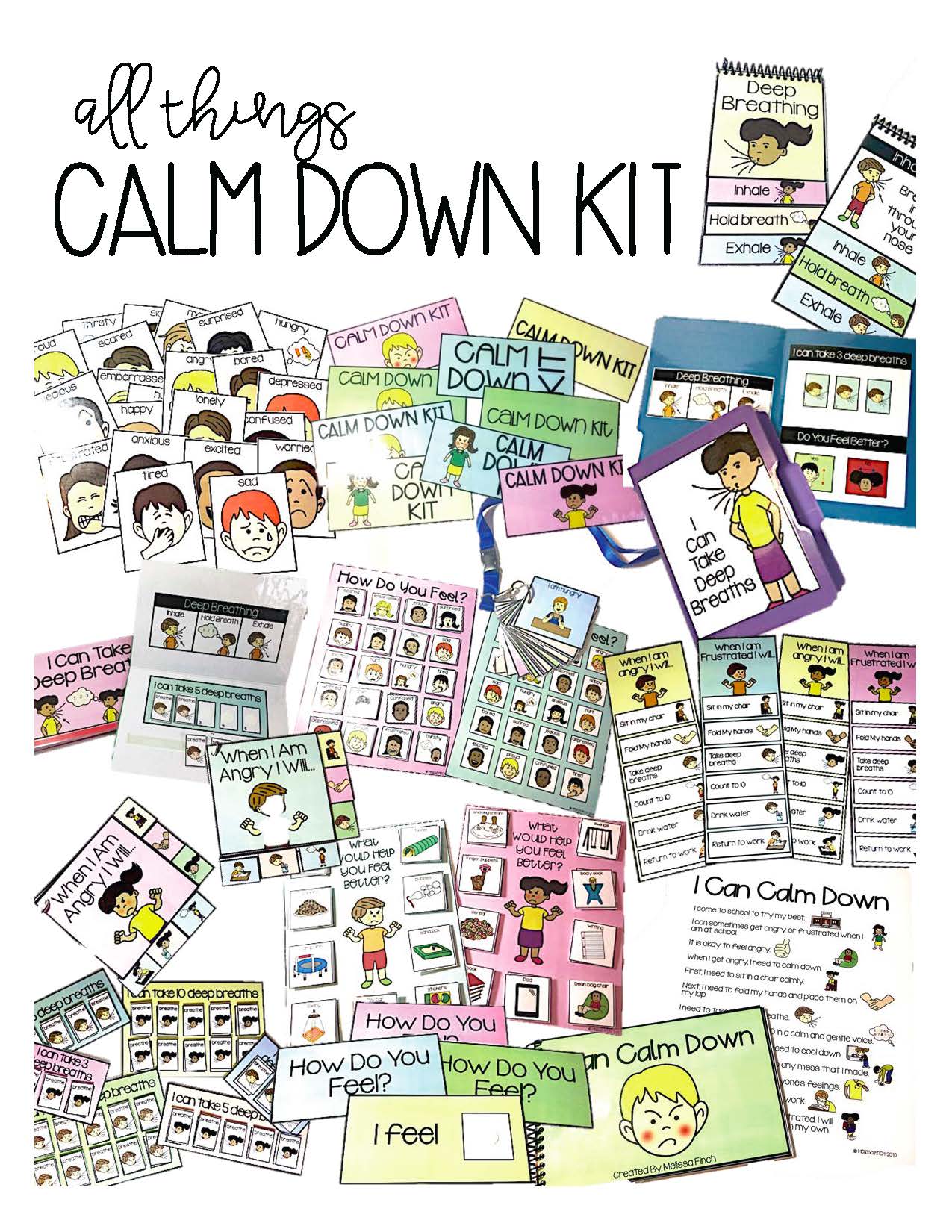 Calm Down Kit- Social Emotional Learning Strategies - Autism Adventures