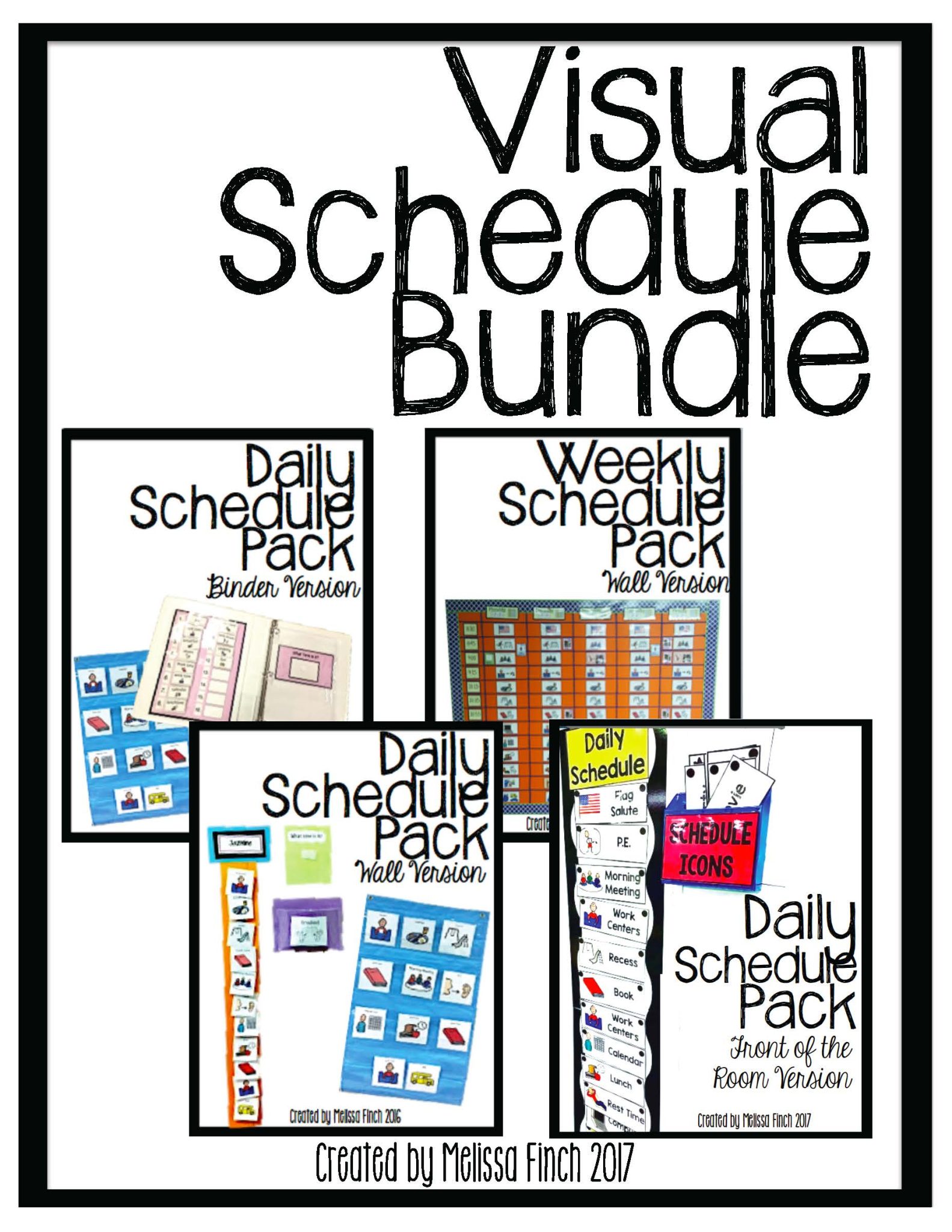 Visual Schedules Pack For Autism Program - Autism Adventures